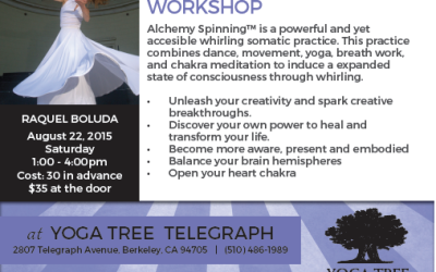 Alchemy Spinning Workshop at Yoga Tree Telegraph in Berkeley
