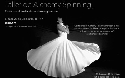 Alchemy Spinning™ Workshop at NunArt in Barcelona